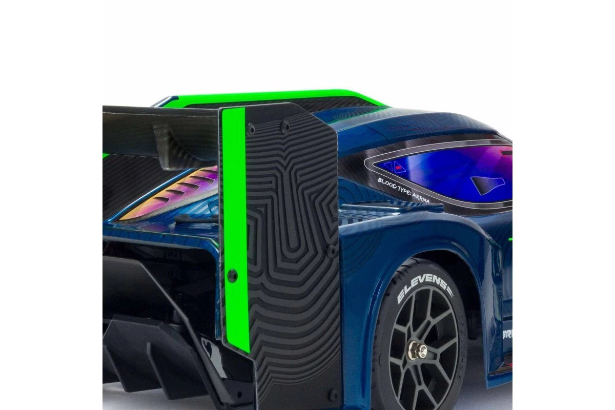 ARA4319V3T2 | ARRMA 1/8 Vendetta 4x4 3S BLX Electric Brushless RTR On Road RC Car - Blue - Image 8