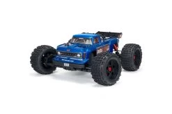 ARA4410V2T2 | ARRMA 1/10 OUTCAST 4x4 BLX 4S Brushless RC Stunt Truck RTR - Blue