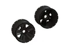 ARA510122 | ARRMA 4.9" MT Black Rim 2Pcs