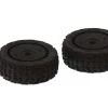 ARA550058 | ARRMA 3.3" Katar B 6S DBoots Tyres On Black Rims - Glued Wheels 2Pcs