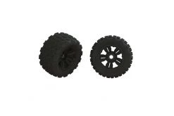ARA550089 | ARRMA 4.8" DBoots Copperhead2 Big Block MT Tyres On 5 Spoke Rims - Glued Wheels W/ Foam 2Pcs