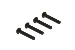 ARA721424 | ARRMA 4x24mm Fine Thread Button Head Screws 4Pcs
