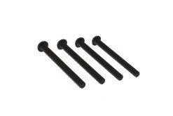 ARA721443 | ARRMA 4x43mm Fine Thread Button Head Screws 4Pcs