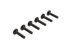 ARA727420 | ARRMA 4x20mm Fine Thread Button Head Screws 6Pcs