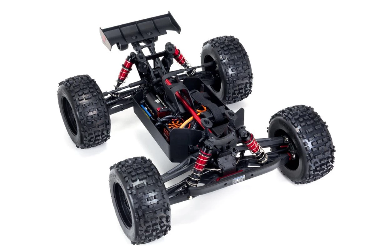 ARA8611V5T1 | ARRMA 1/8 NOTORIOUS 6S BLX (V5) Brushless RC Truggy - Black - Image 3