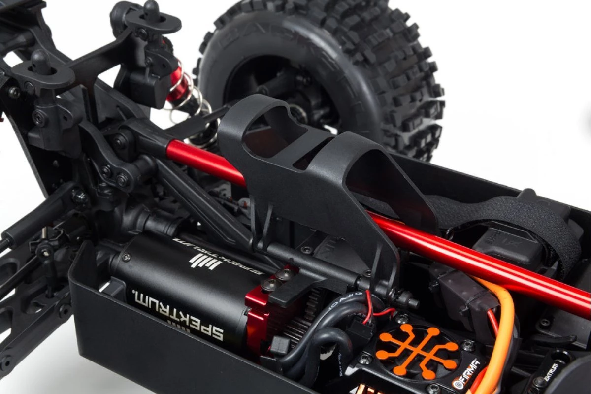 ARA8611V5T1 | ARRMA 1/8 NOTORIOUS 6S BLX (V5) Brushless RC Truggy - Black - Image 4