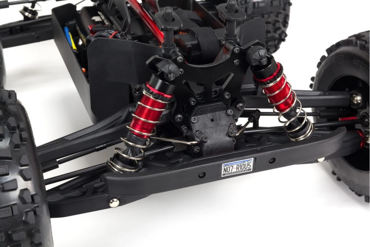 ARA8611V5T1 | ARRMA 1/8 NOTORIOUS 6S BLX (V5) Brushless RC Truggy - Black - Image 5