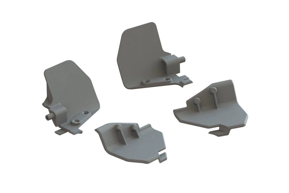 AR320421 | ARRMA Short Course Side Dirt Guard Extender Set